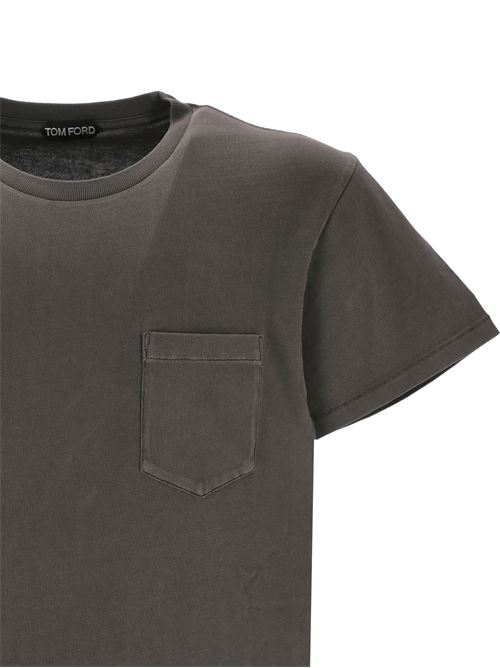 chest-pocket T-shirt TOM FORD | JCS015JMC030F24IG399